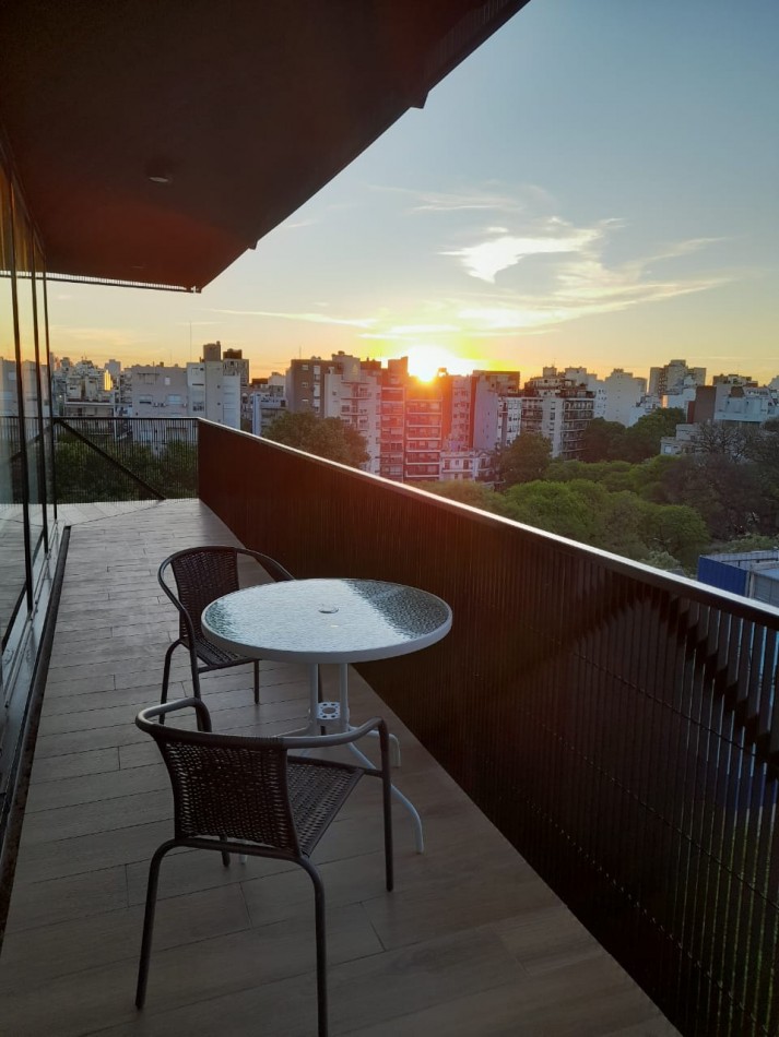DEPARTAMENTO DOS AMBIENTES  EN ALQUILER TEMPORAL VILLA CRESPO EDIFICIO PARK CID