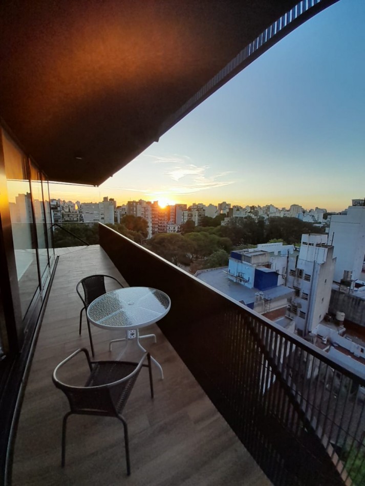 DEPARTAMENTO DOS AMBIENTES  EN ALQUILER TEMPORAL VILLA CRESPO EDIFICIO PARK CID