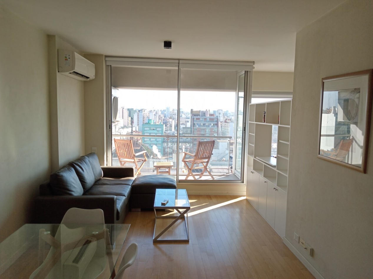 ALQUILER : ESPECTACULAR MADERO JOVEN 2 AMBIENTES FULL AMENITIES - AZOPARDO 700, cochera Opcional A
